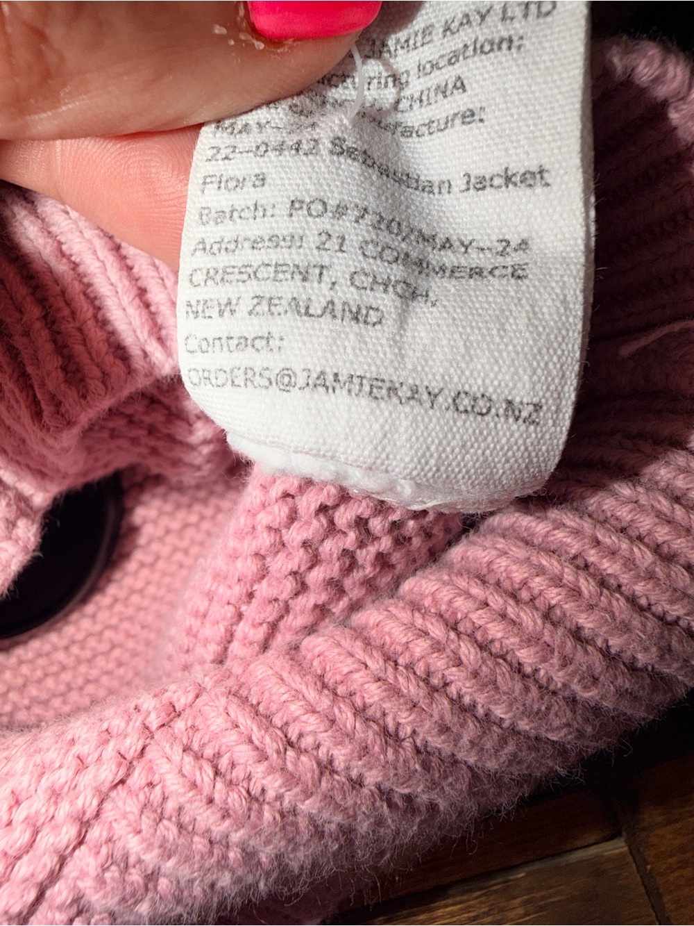 ✨ Jamie Kay Pink Cotton Hooded Cardigan Duo - Size 1 Bundle of 2. Ears on hood - Picture 12 of 14